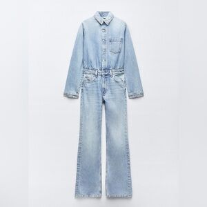 ZARA famous Denim jumpsuit